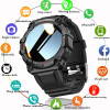 FD68S Smartwatch Relógio Inteligente Full Touch Esportivo Bluetooth À Prova D'água Monitor De Pressão Arterial