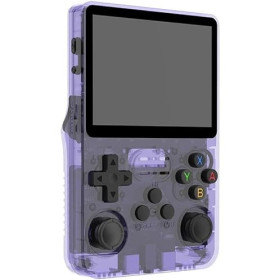 Console Portátil R36S + de 15.000 Jogos Vídeo Game 64g Linux Tela IPS 3.5 Polegadas