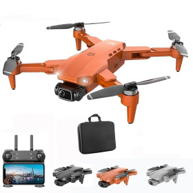 Drone l900 pro 4k profissional 5g gps hd câmera dupla dobrável quadcopter rc distância 1.2km drones brinquedos