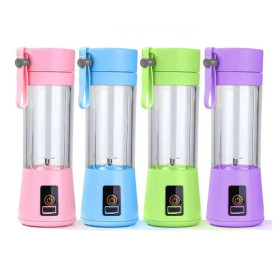 Mini Liquidificador Portátil Shake 6 Laminas + Cabo USB