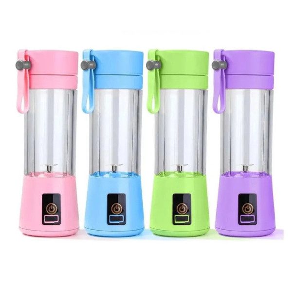 Mini Liquidificador Portátil Shake 6 Laminas + Cabo USB