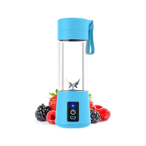 Mini Liquidificador Portátil Shake 6 Laminas + Cabo USB