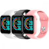 Smartwatch D20 relógio com tela hd y68 bluetooth com lembrete chamada monitor de frequência
