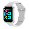 Smartwatch D20 relógio com tela hd y68 bluetooth com lembrete chamada monitor de frequência