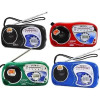 Rádio Relógio De Bolso Mini Portátil A Pilha AM/FM A-2019 Kapbom