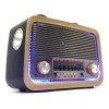 Radio Retro bluetooth ,entrada usb,microsd lanterna e sainda auxiliar AD-3199