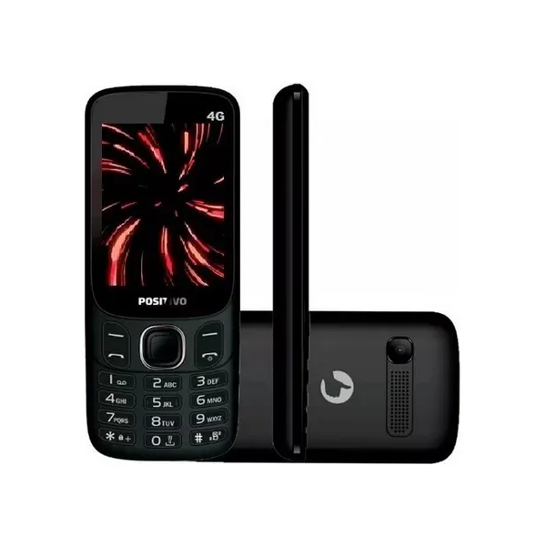 Celular Positivo P41 4G 2.4 Dual Sim Para Idoso Rádio Fm