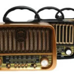 Kit Rádio Retro Goldenultra GT-3177 + Cartão 32GB Sandisk Ultra (Seleção Premium GigaZone)