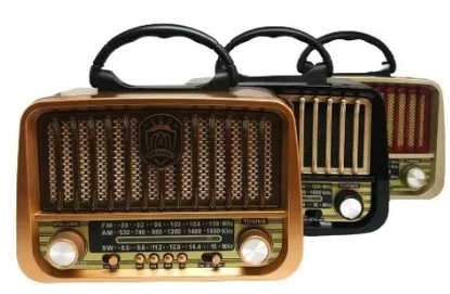 Kit Rádio Retro Goldenultra GT-3177 + Cartão 32GB Sandisk Ultra (Seleção Premium GigaZone)